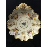 An early 19th century Armorial dessert dish