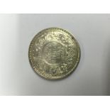 1918 George V One Rupee Calcutta mint,