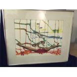 Inge Clayton - Large piece of early work signed in 1979