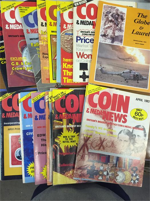 A range of coin and medal news dating between December 1981 to August 1984, plus 1908s medal - Image 2 of 2