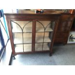 A china cabinet