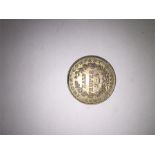 1835 William IV (IIII) half rupee 1/2 rupee