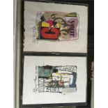 Inge Clayton - two small early pieces of work signed in 1983