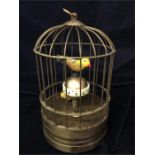 A birdcage clock