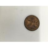 1841 Victoria Farthing 1/4d