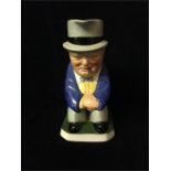 A Copleand Spode Churchill character Toby Jug