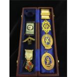 A selection of Masonic medals