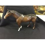 Large Beswick ceramic horse