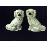 Pair of china dogs