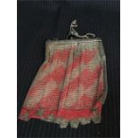 Vintage mesh ladies handbag