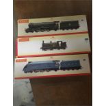 Hornby Model trains R2341 BR 4-6-2 Windsor Lad A3, R2503 SR 0-4-4T Class M7 357, R2339 Liner 4-6-2