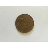 1967 Elizabeth II 1d one penny