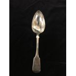 Victorian silver desert spoon marked Birmingham 1898. 51.4gms