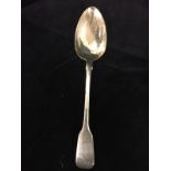 Victorian silver desert spoon marked Exeter 1846. 49.4gms