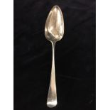Victorian silver teaspoon marked London 1850. 22.1gms