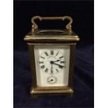 A L.Vrard & Co (Lardrich & Vrard) French Carriage Clock made for the Chinese market (AF)