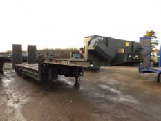 King GTS 3 Tri Axle Low Loader Step Frame Trailer