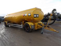 24000 Ltr Twin Axle Fluid Transfer Tanker Trailer