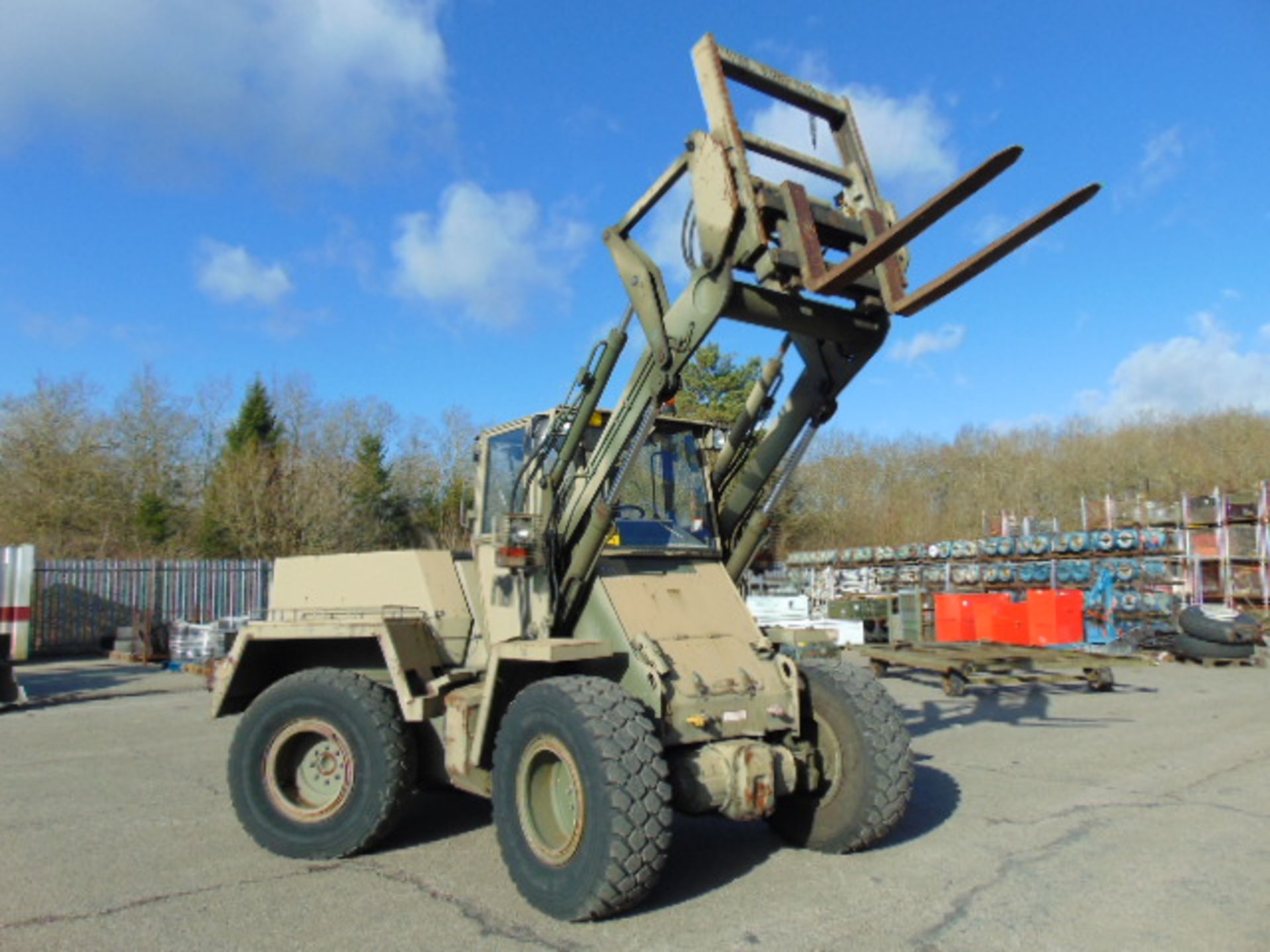 JCB 410M 4x4 Rough Terrain Diesel Forklift - Image 3 of 17