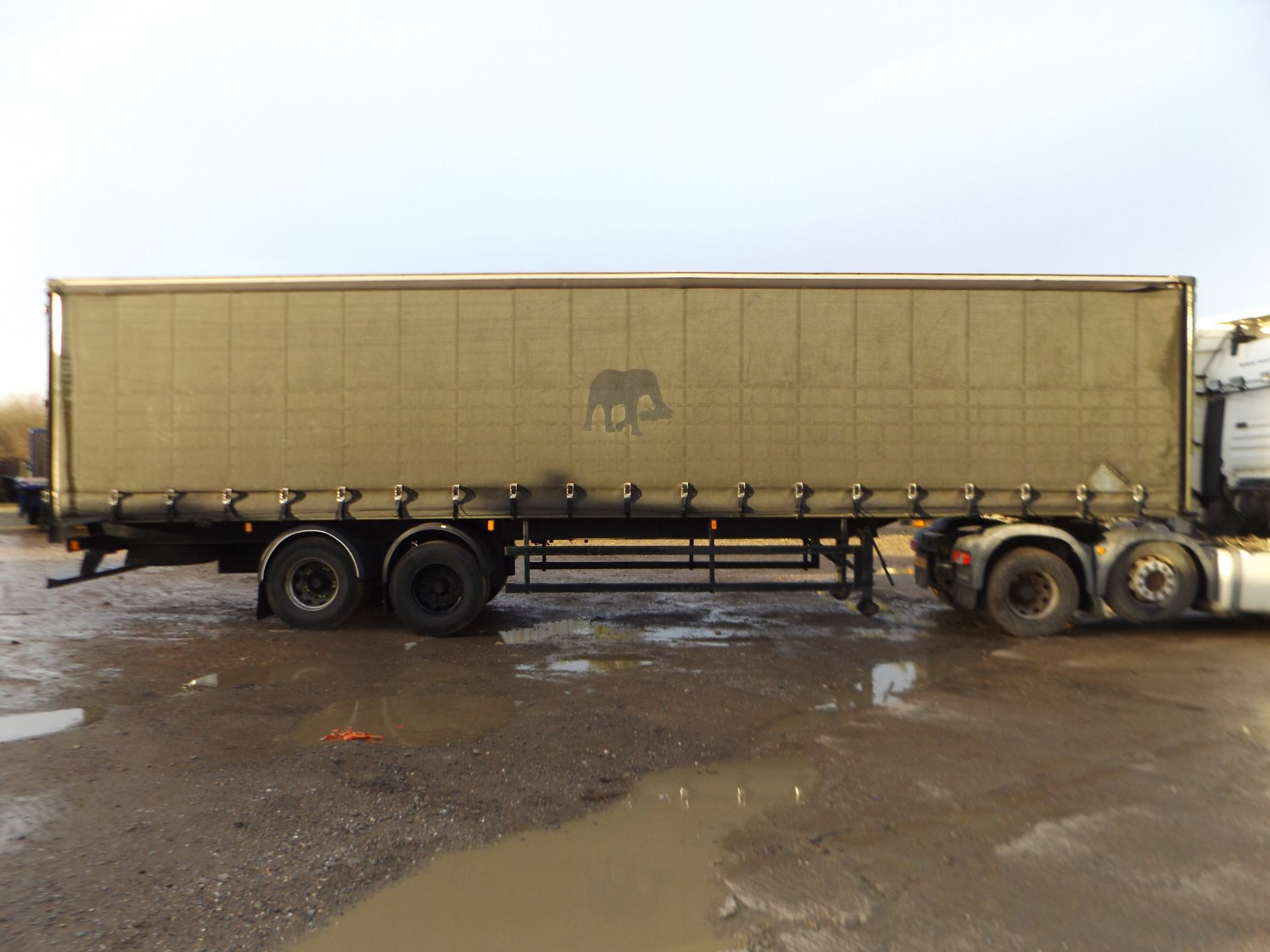 M&G Twin Axle Curtain Sider Trailer with Boalloy Body - Image 2 of 16