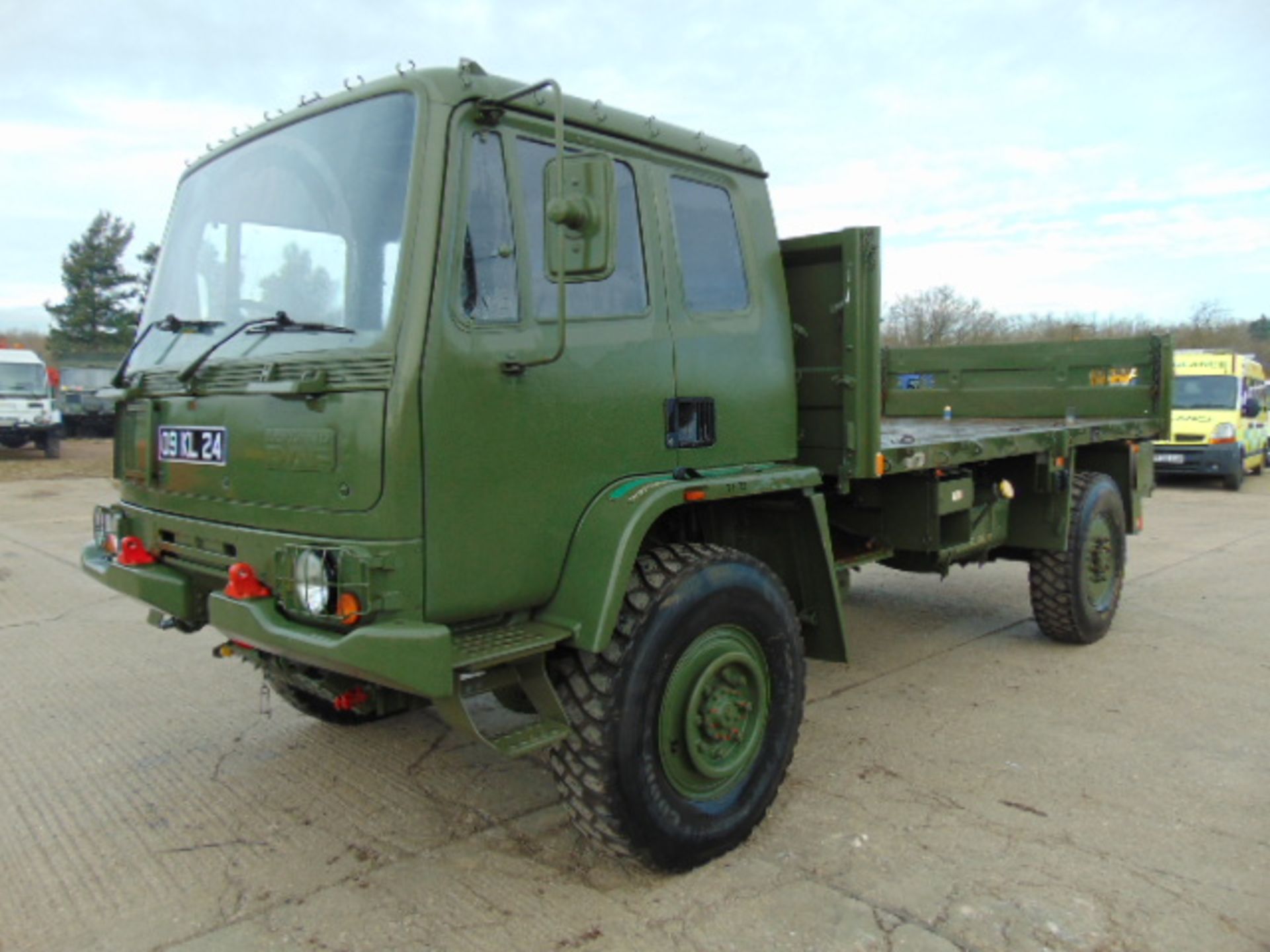 Leyland Daf 45/150 4 x 4 flatbed - Image 3 of 12