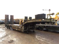 RTS Trailmaster SF45 / 3A-19.5 Heavy Duty Tri Axle Plant Trailer