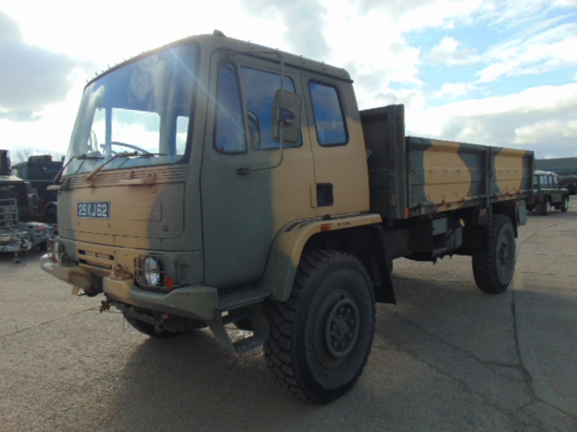 Leyland Daf 45/150 4 x 4 flatbed - Image 3 of 12