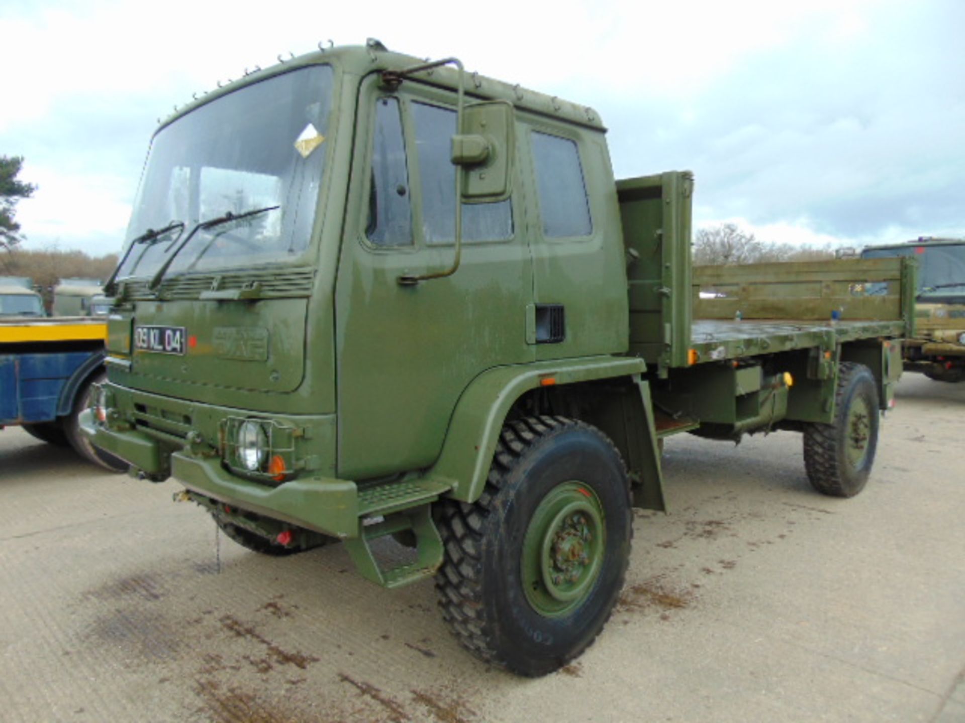 Leyland Daf 45/150 4 x 4 flatbed - Image 3 of 11