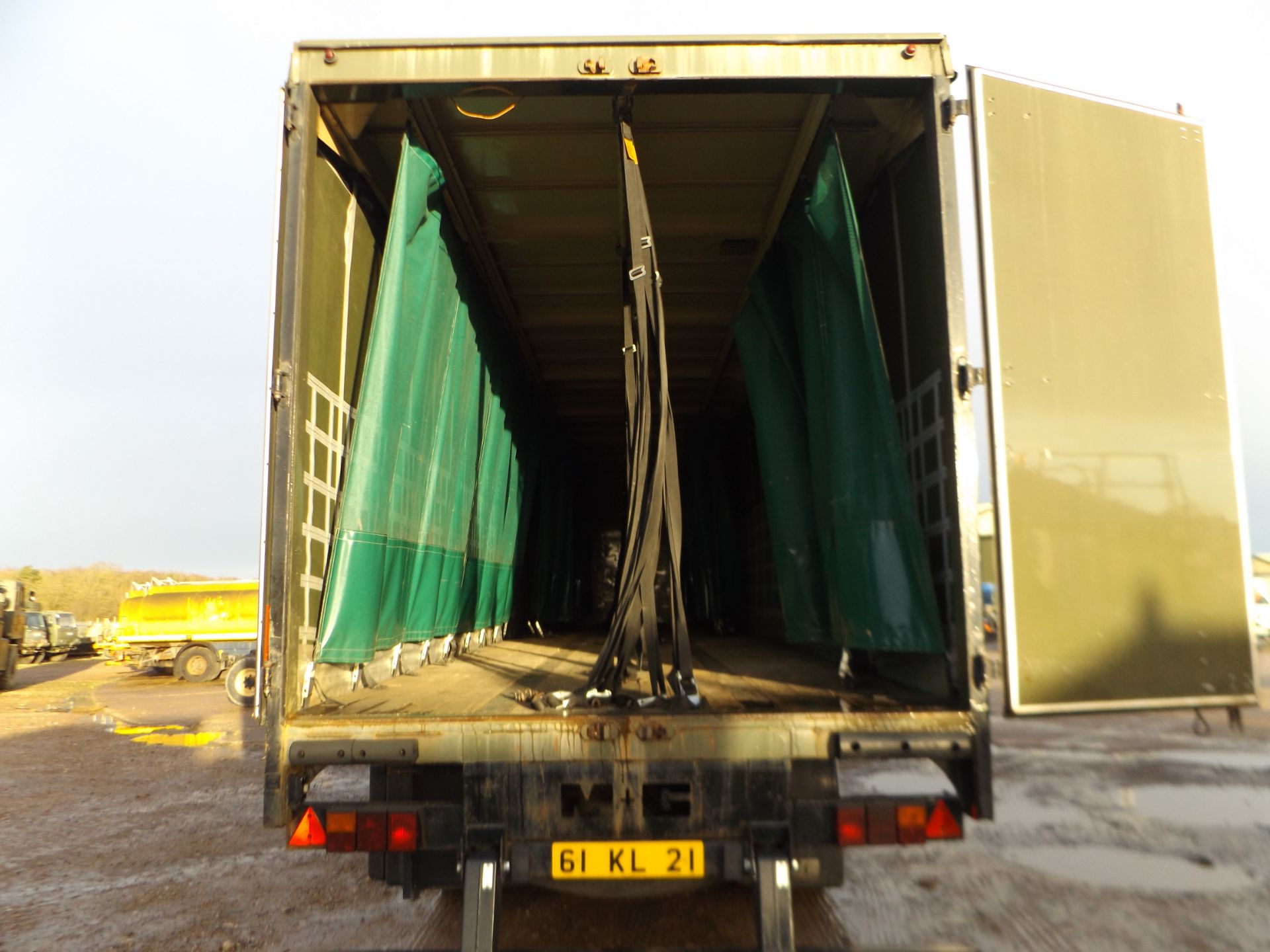 M&G Twin Axle Curtain Sider Trailer with Boalloy Body - Image 8 of 16