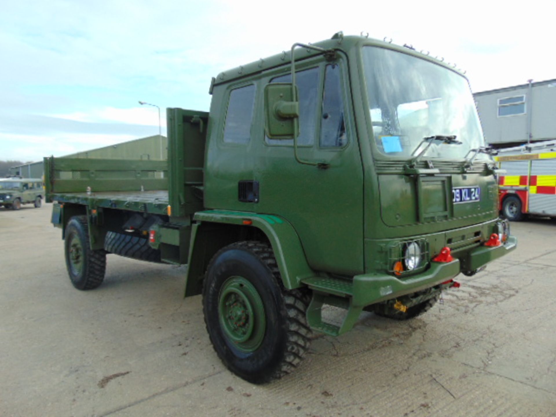 Leyland Daf 45/150 4 x 4 flatbed