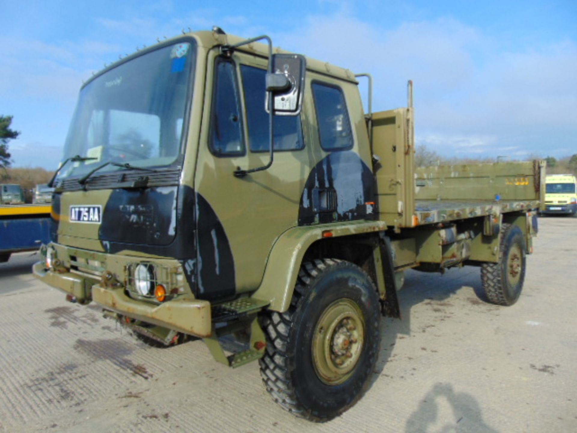 Leyland Daf 45/150 4 x 4 flatbed - Image 3 of 11