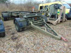 King DB 2 Axle 15 Tonne Skeletal drops/skip/container Trailer