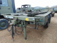 Reynolds Boughton MLRS 10.5 TON twin axle Skeletal Drops Trailer