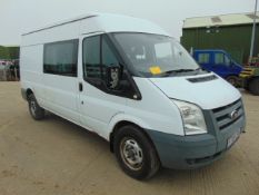 Ford Transit 115 T350 Turbo Diesel Crew Cab Panel Van