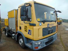 7500kg MAN TGL 8.150 2500ltr Demineralisation Water Tanker