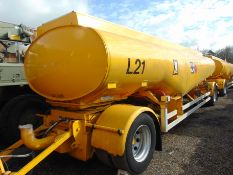 24000 Ltr Twin Axle Fluid Transfer Tanker Trailer