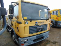 7500kg MAN TGL 8.150 2500ltr Demineralisation Water Tanker