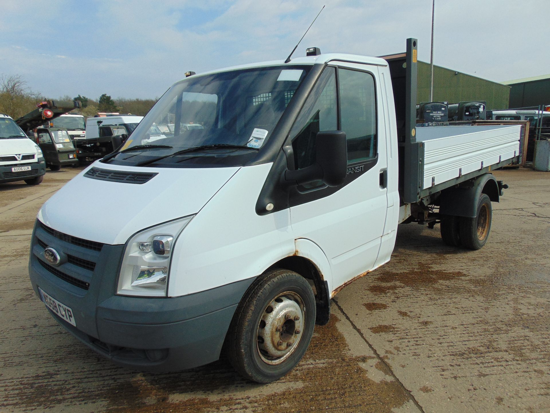 Ford Transit 115 T350 Flat Bed Tipper - Image 3 of 19