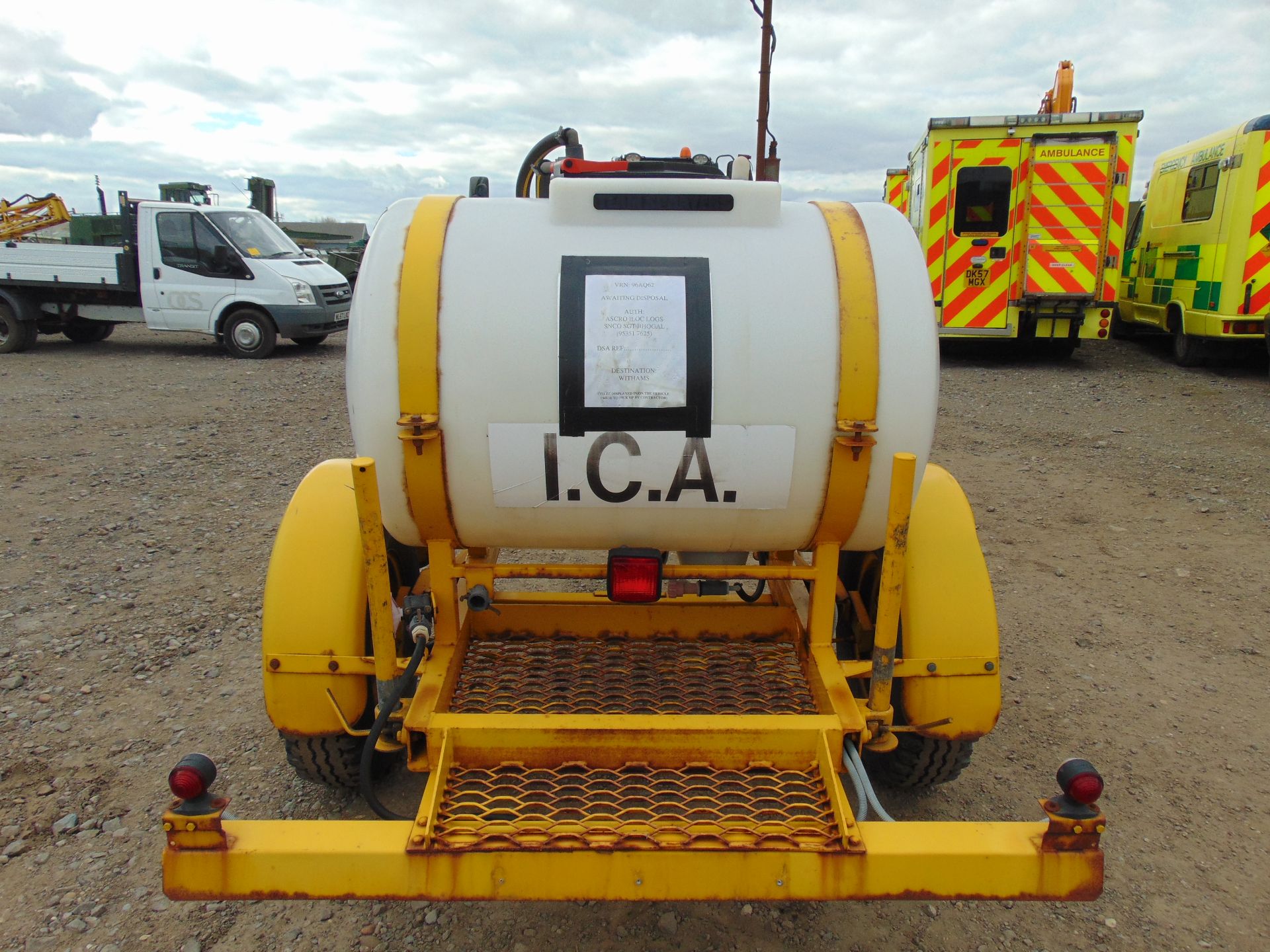 Single Axle Team 500Ltr Sprayer Trailer - Image 6 of 10