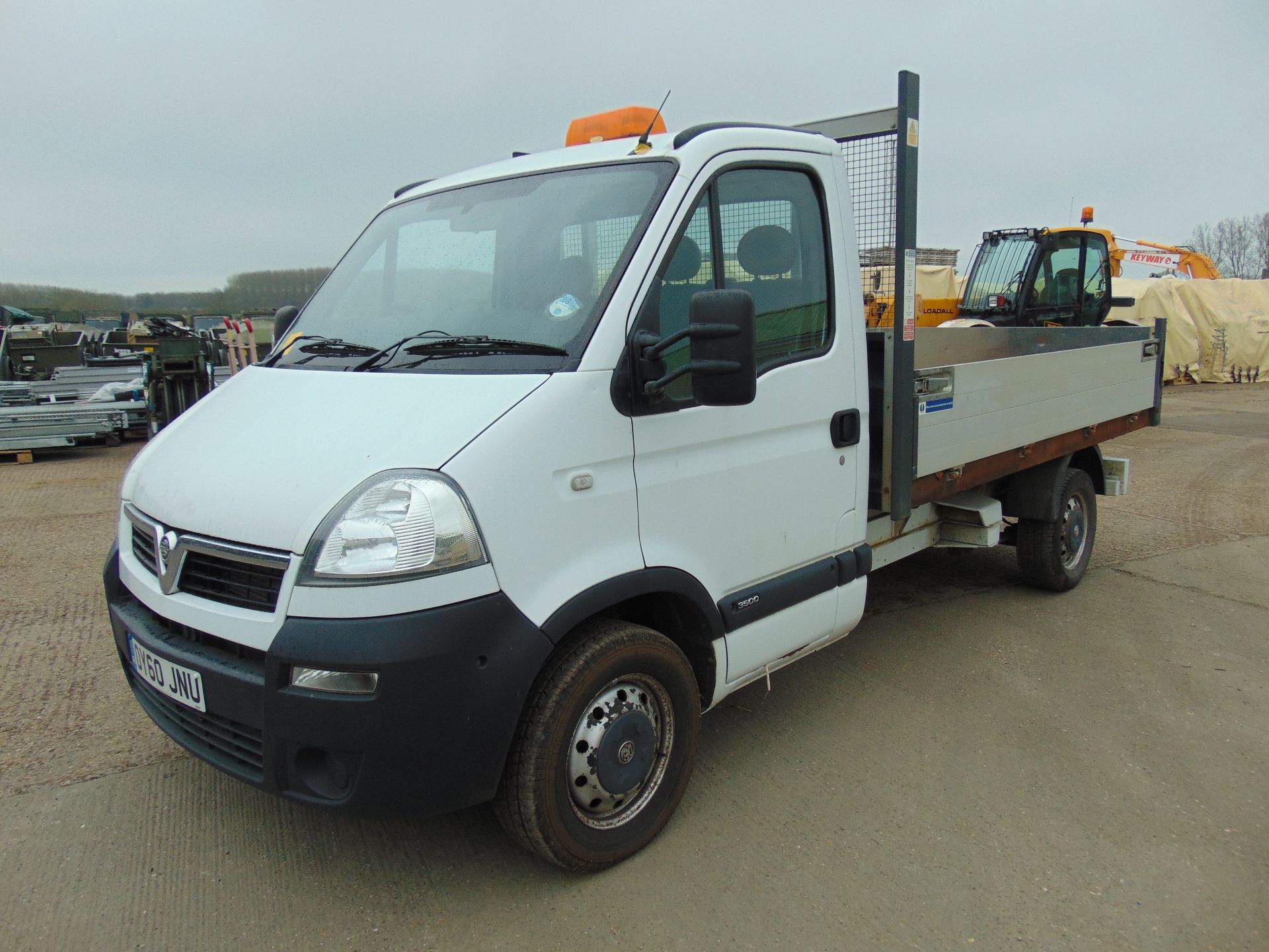 2010 Vauxhall Movano 3500 2.5 CDTi MWB Flat Bed Tipper - Image 3 of 12