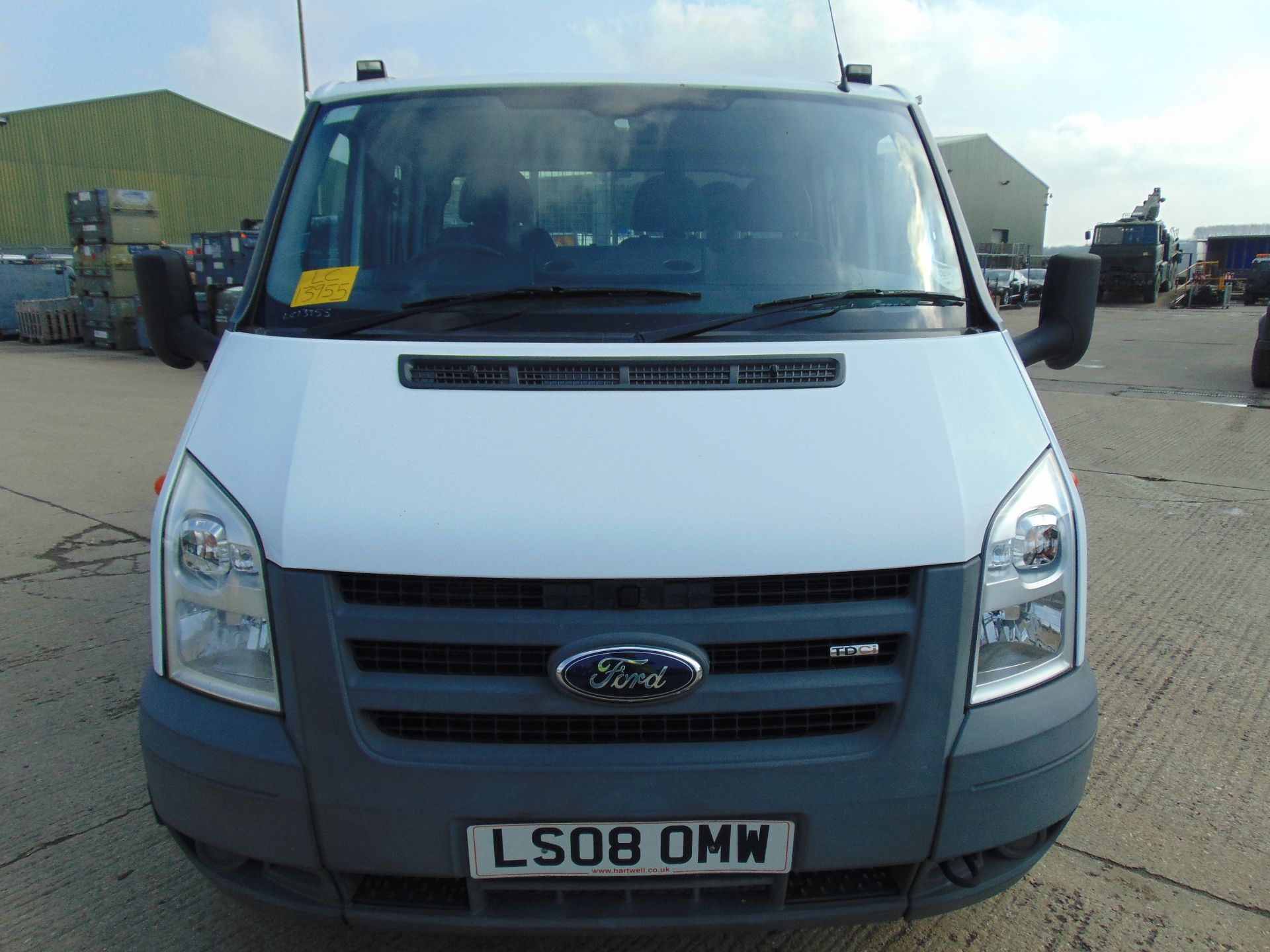 2008 Ford Transit 115 T350 Crew Cab Flat Bed Tipper - Image 2 of 16