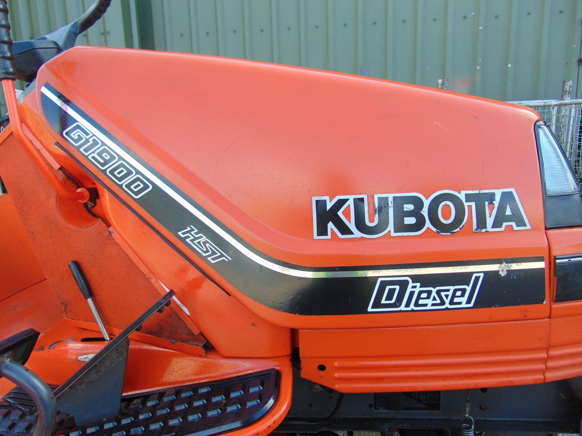 KUBOTA G 1900 HST 4 WHEEL STEER DIESEL 823 hours only! - Image 7 of 13