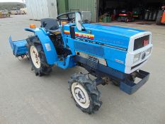 MITSUBISHI MT 1401 D COMPACT TRACTOR WITH ROTAVATOR