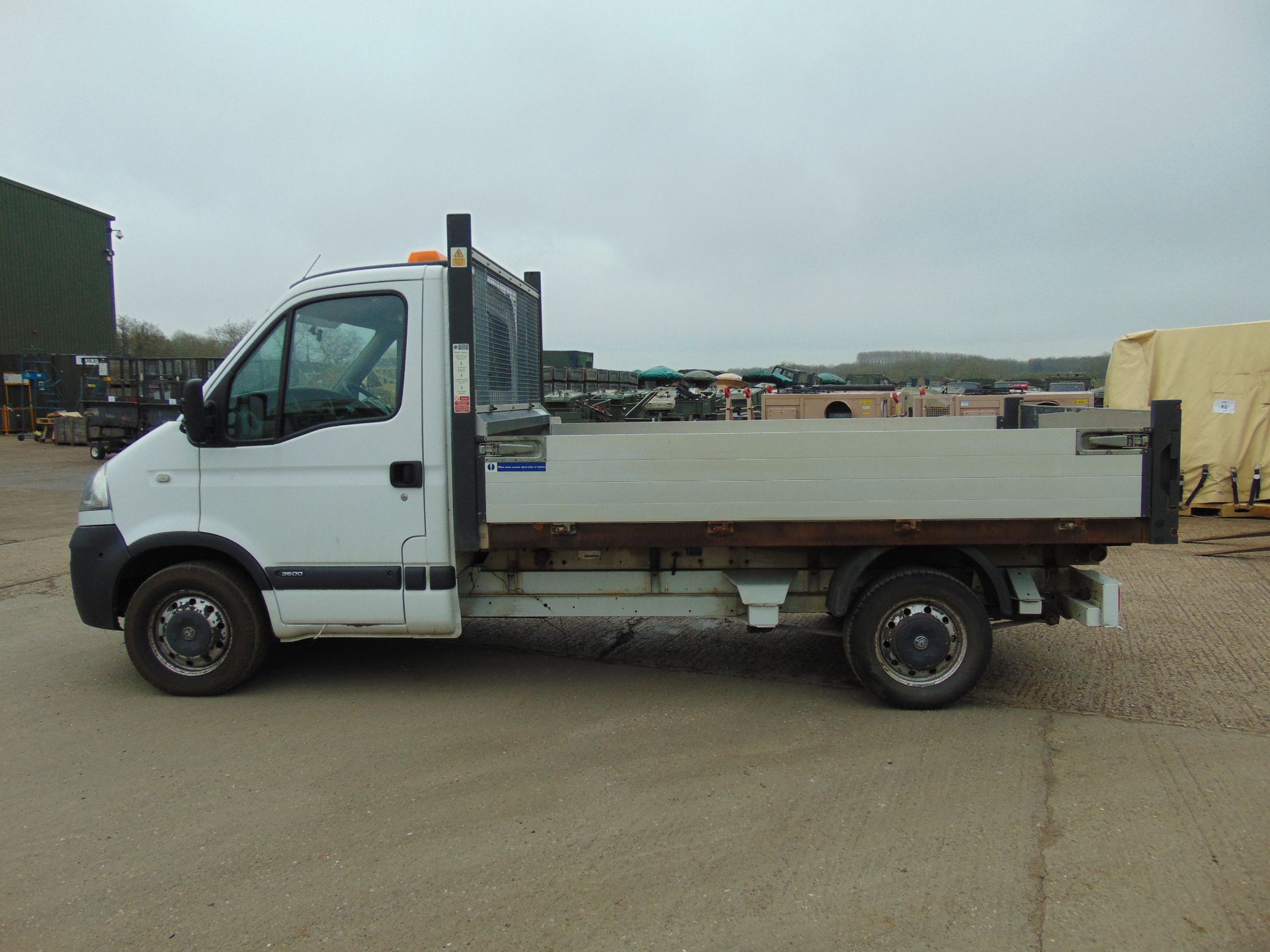 2010 Vauxhall Movano 3500 2.5 CDTi MWB Flat Bed Tipper - Image 4 of 12