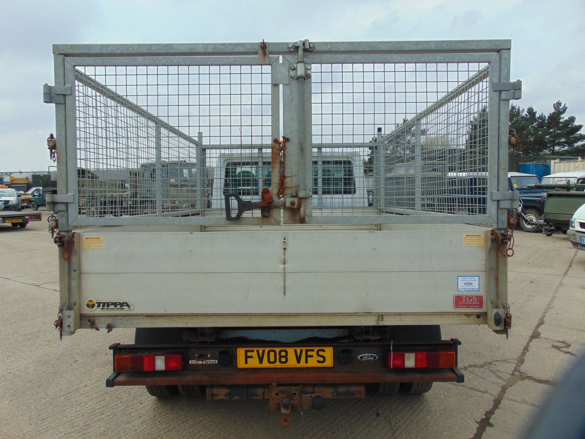 Ford Transit 115 T350 Flat Bed Tipper - Image 5 of 17