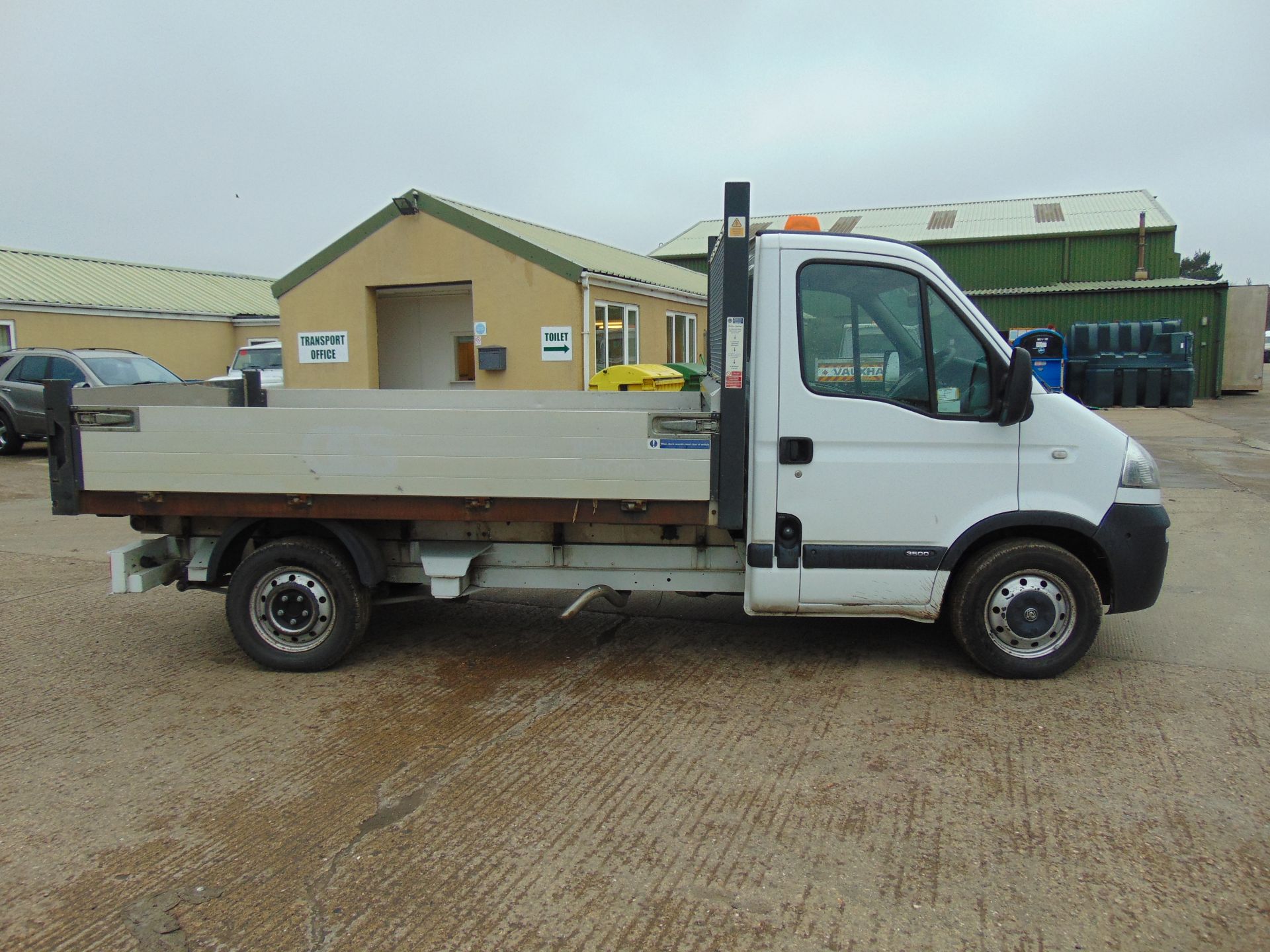 2010 Vauxhall Movano 3500 2.5 CDTi MWB Flat Bed Tipper - Image 6 of 12