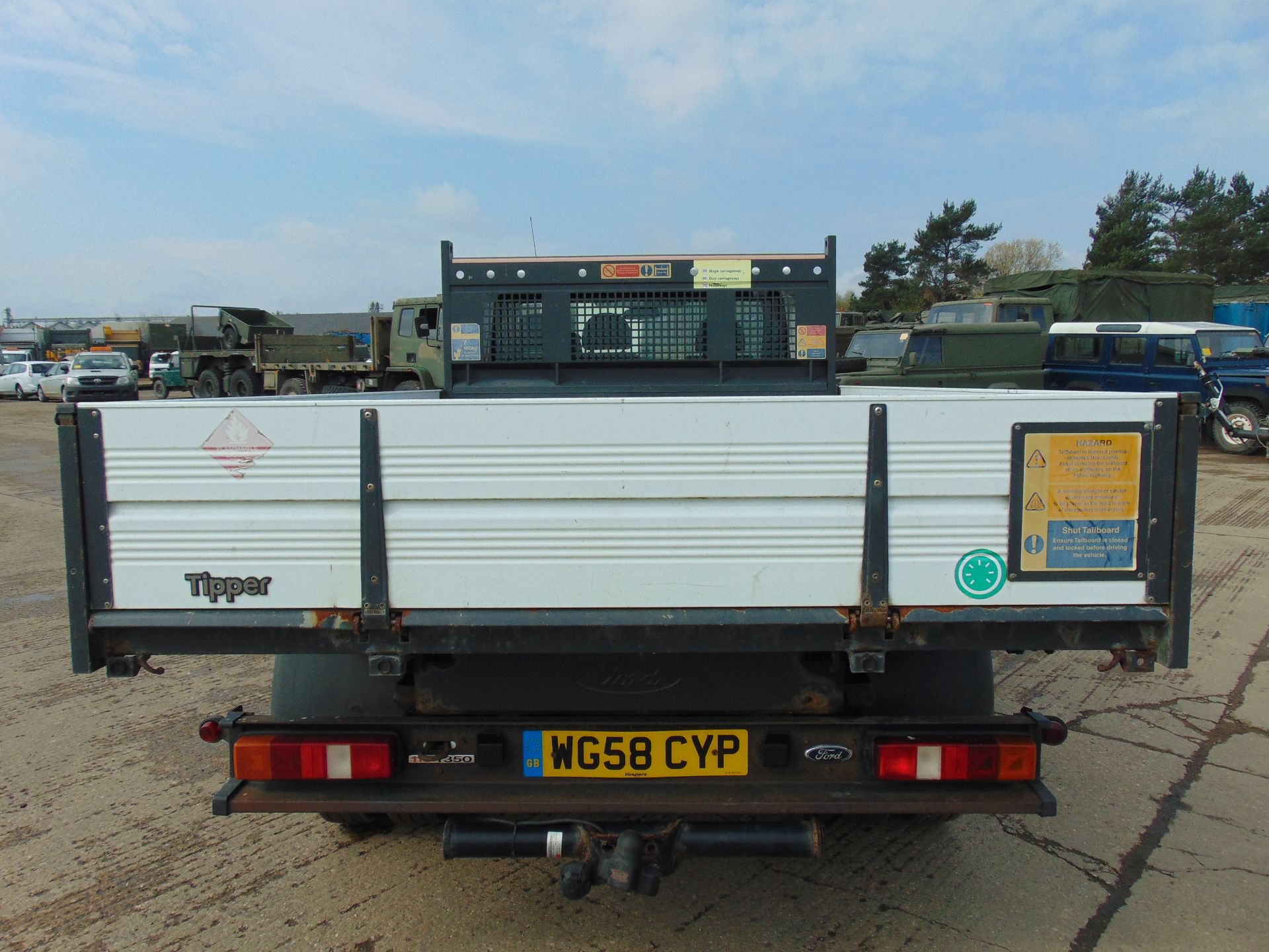 Ford Transit 115 T350 Flat Bed Tipper - Image 5 of 19