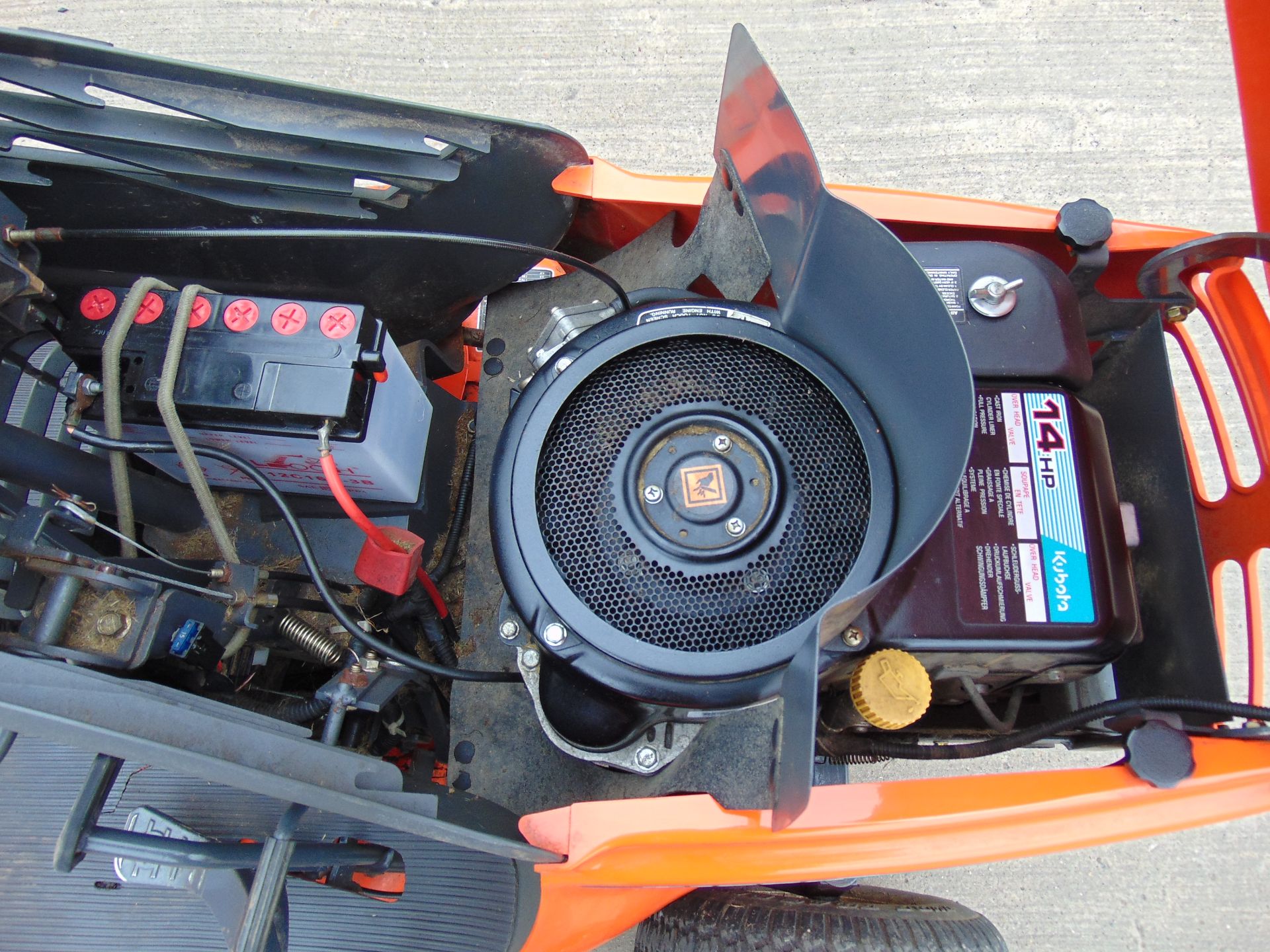 KUBOTA T 1560 RIDE ON MOWER - Image 11 of 11