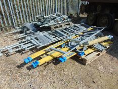 3 x Pallets of Aluminium Scaffolding/Stage Flooring etc