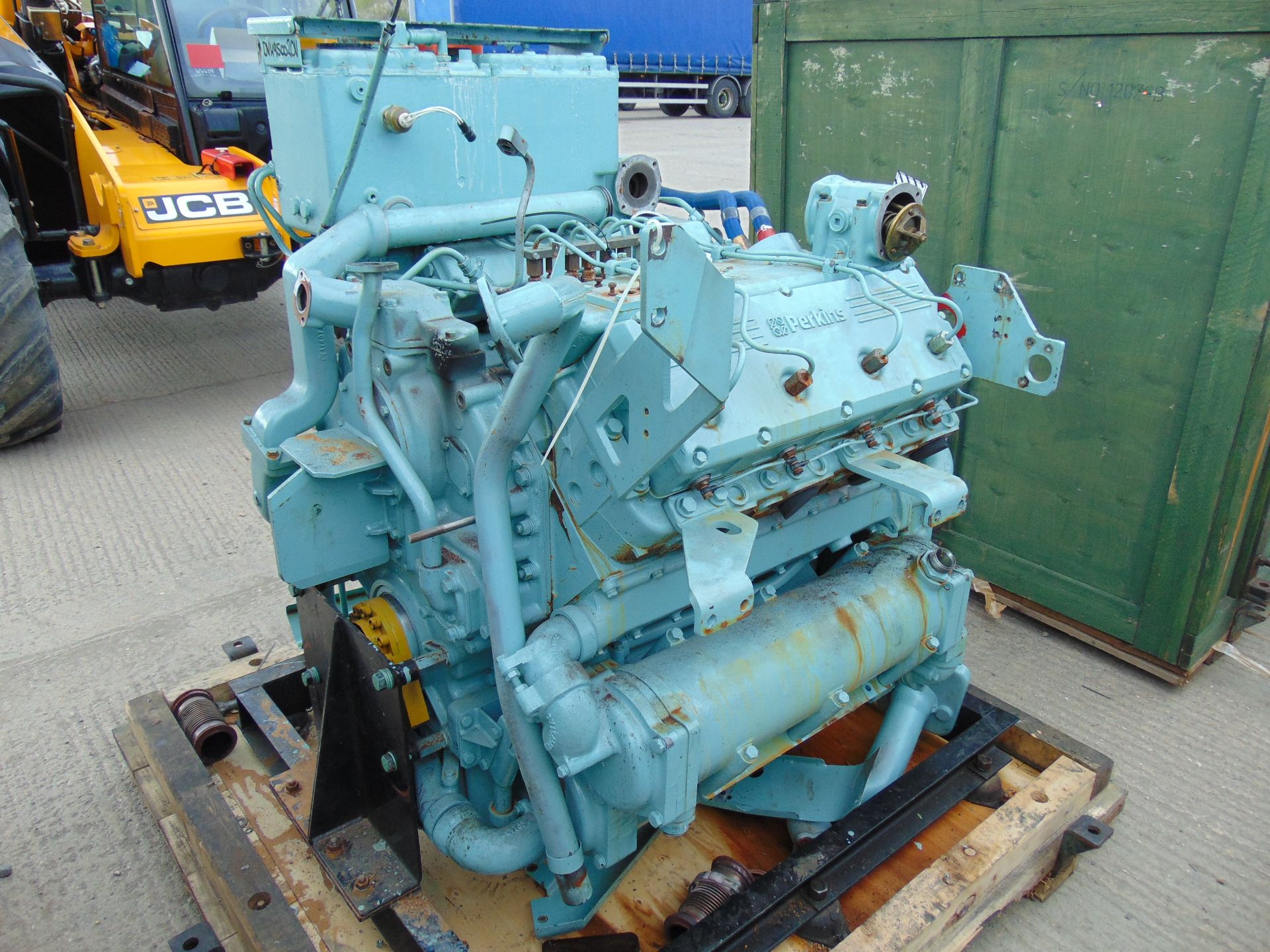 Rolls Royce-Perkins CV8 TCA550 17.4L Diesel Power Pack